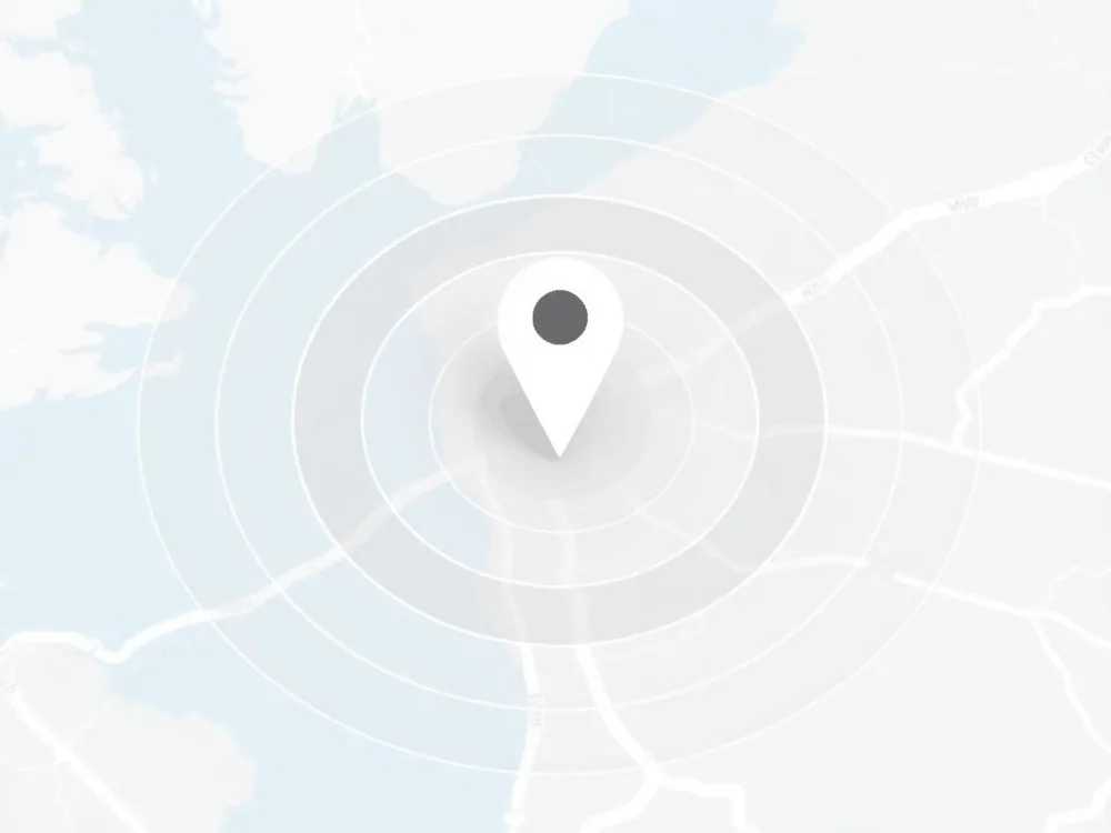 Diagram showing how Google weighs proximity vs reviews in local search