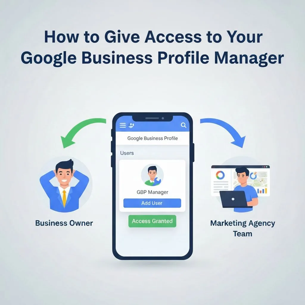 How to give access to your Google Business Profile Manager step by step guide