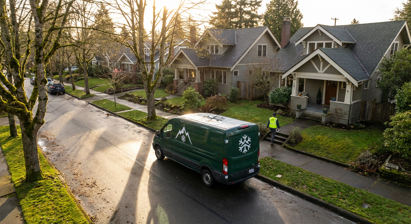 Local HVAC business owner optimizing Google Business Profile for Washington State visibility.